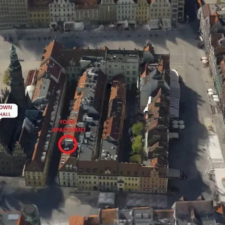 Cityaparts-private Apt. Rynek-ratusz * Vratislav
